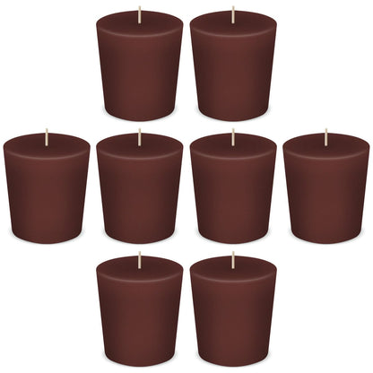 American Candle Chocolate Votive Scented Candles by American Candle - Box of 8 - Made in the USA