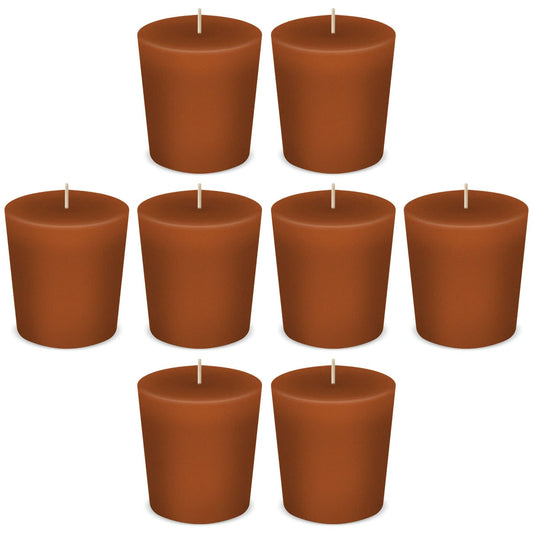 American Candle Cinnamon Votive Scented Candles by American Candle - Box of 8 - Made in the USA