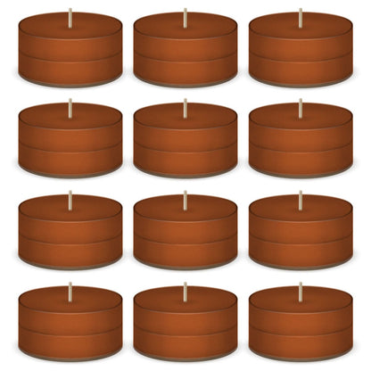 Cinnamon Scented Tea Lights Candles by American Candle - 12 Pack