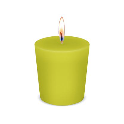 American Candle Citronella Scented Votive Candle with Flame - Made in the USA