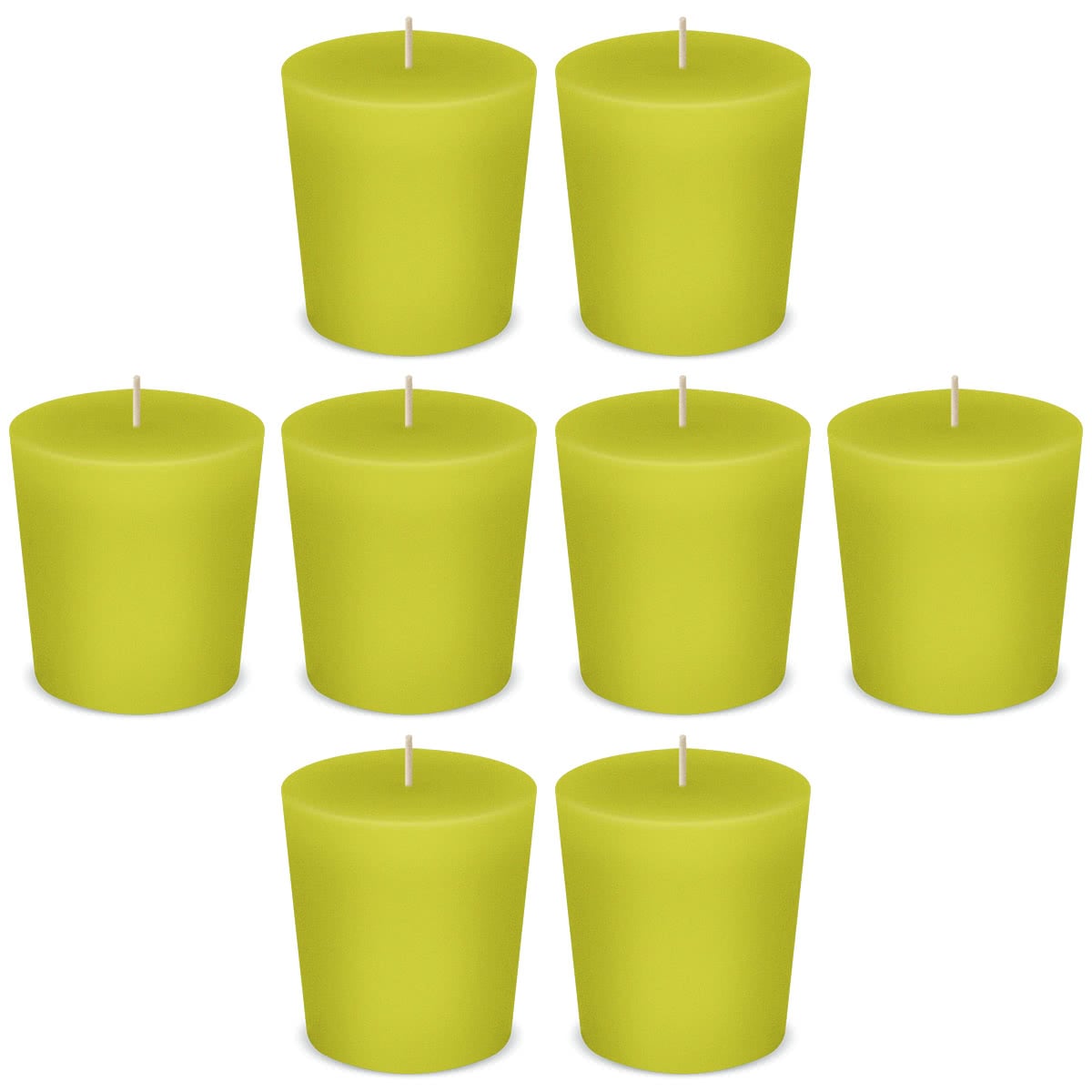 American Candle Citronella Votive Scented Candles by American Candle - Box of 8 - Made in the USA