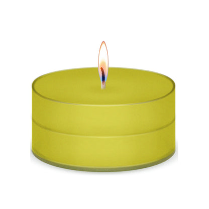 American Candle Citrus Garden Scented Tea Light Candle with Flame - Made in the USA