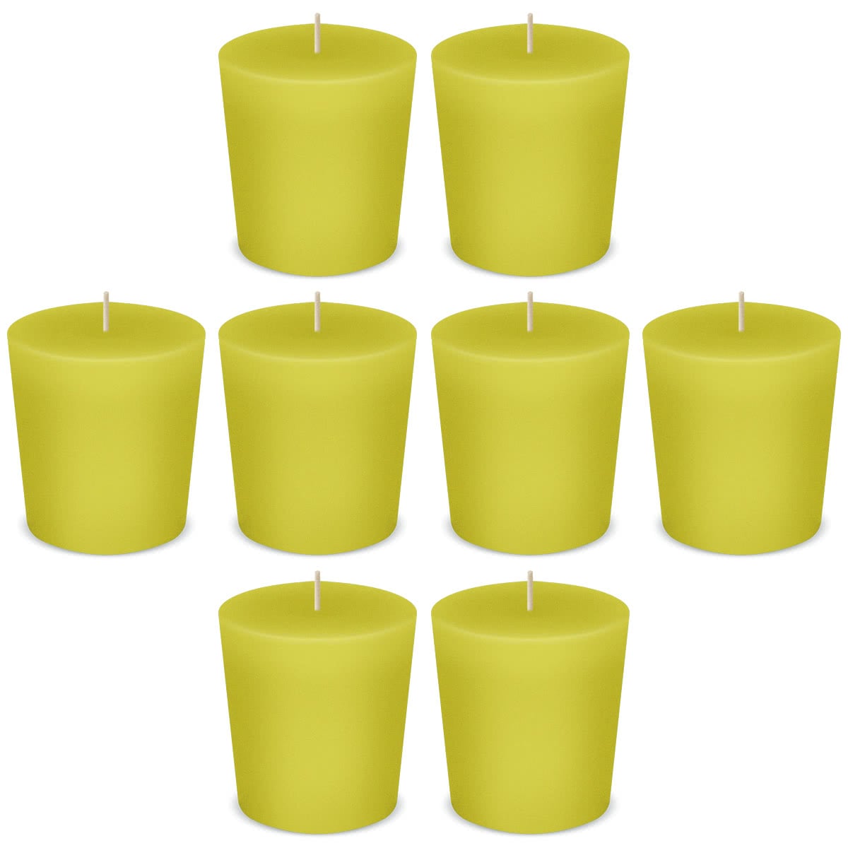 American Candle Citrus Garden Votive Scented Candles by American Candle - Box of 8 - Made in the USA