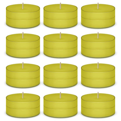 Citrus Garden Scented Tea Lights Candles by American Candle - 12 Pack