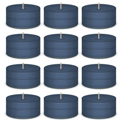 Country Home Blue Scented Tea Lights Candles by American Candle - 12 Pack
