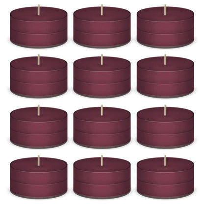 Country Home Mauve Scented Tea Lights Candles by American Candle - 12 Pack