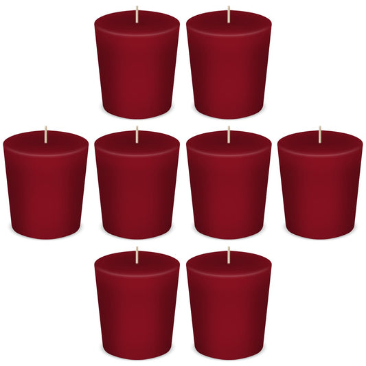 American Candle Cranberry Votive Scented Candles by American Candle - Box of 8 - Made in the USA