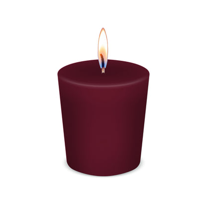 American Candle Frankincense and Myrrh Scented Votive Candle with Flame - Made in the USA
