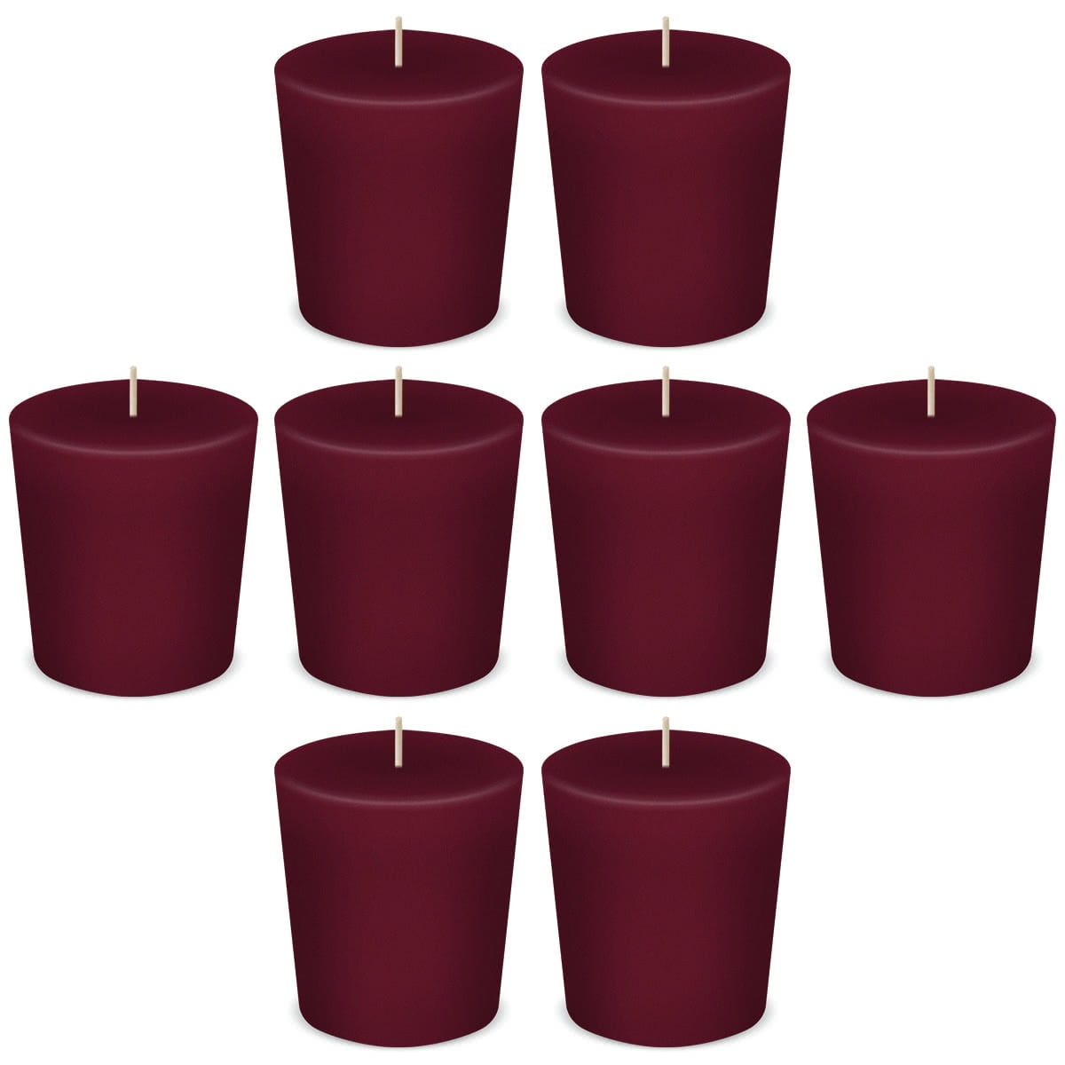 American Candle Frankincense Myrrh Votive Scented Candles by American Candle - Box of 8 - Made in the USA