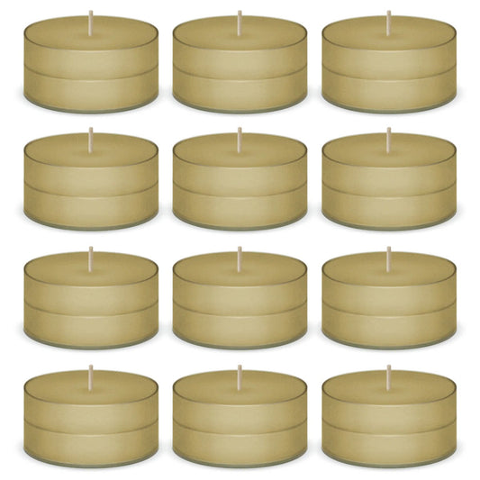 French Vanilla Scented Tea Lights Candles by American Candle - 12 Pack