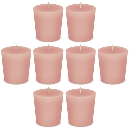 American Candle Georgia Peach Votive Scented Candles by American Candle - Box of 8 - Made in the USA