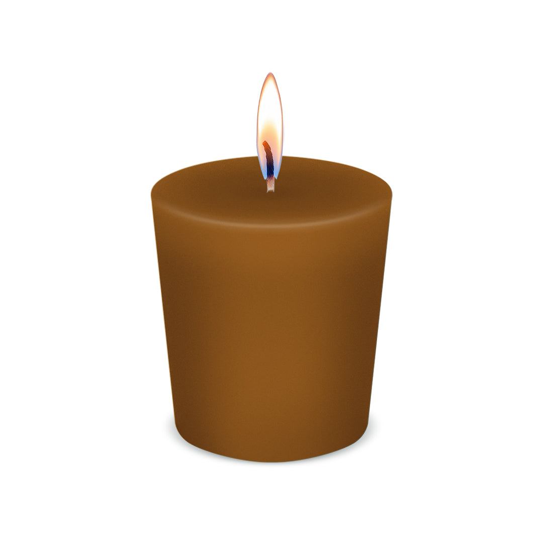 American Candle Harvest Scented Votive Candle with Flame - Made in the USA