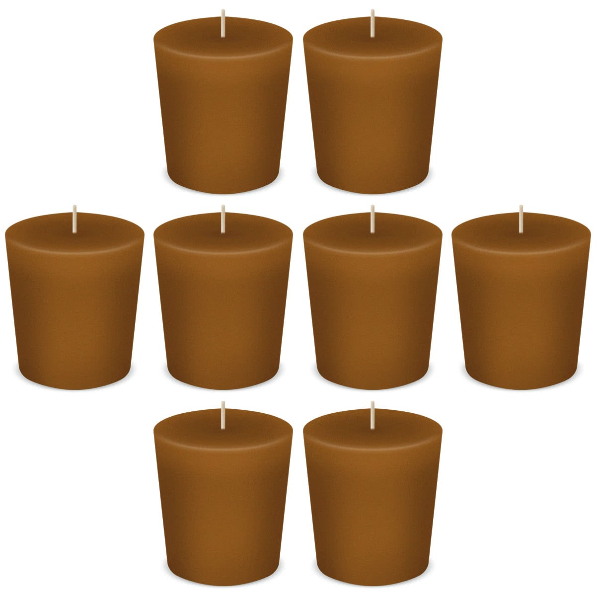 American Candle Harvest Votive Scented Candles by American Candle - Box of 8 - Made in the USA