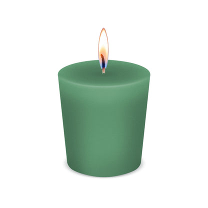 American Candle Honeydew Scented Votive Candle with Flame - Made in the USA