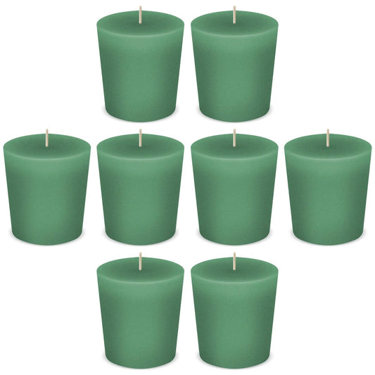 American Candle Honeydew Melon Votive Scented Candles by American Candle - Box of 8 - Made in the USA