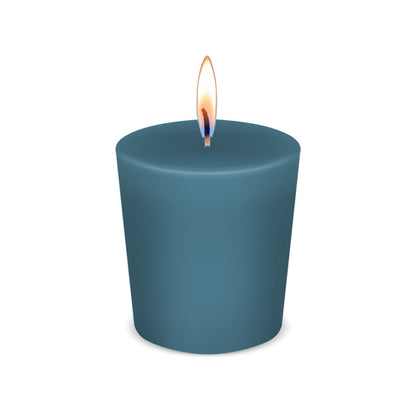 American Candle Honeysuckle Scented Votive Candle with Flame - Made in the USA
