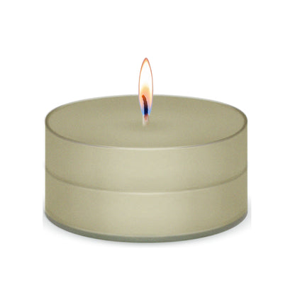American Candle Jasmine Scented Tea Light Candle with Flame - Made in the USA