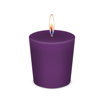 American Candle Lavender Scented Votive Candle with Flame - Made in the USA