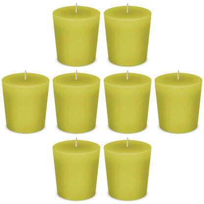 American Candle Lemon Votive Scented Candles by American Candle - Box of 8 - Made in the USA