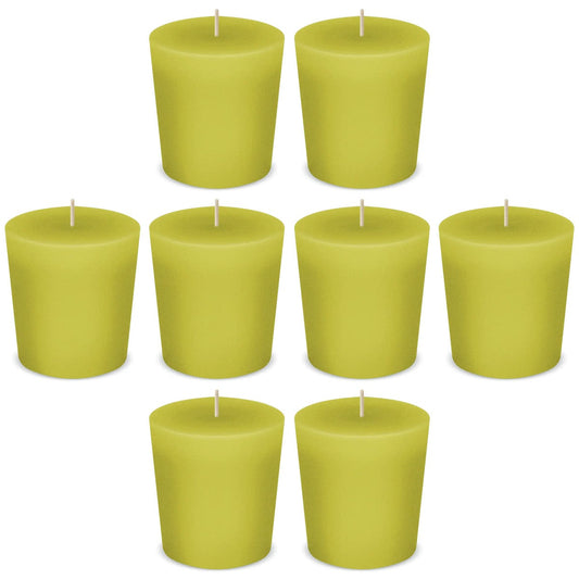 American Candle Lemon Votive Scented Candles by American Candle - Box of 8 - Made in the USA