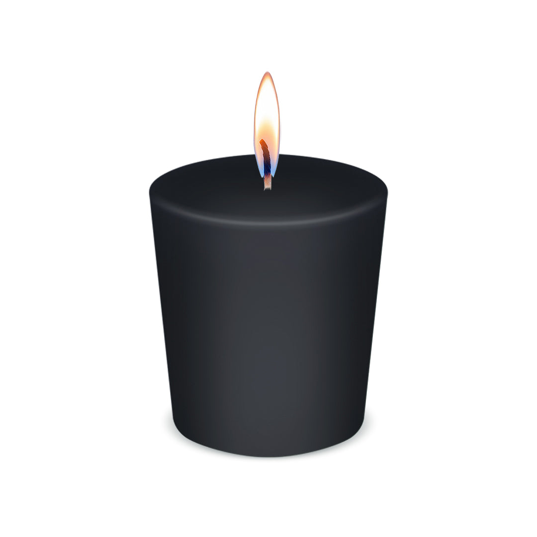 American Candle Licorice Scented Votive Candles with Flame - Made in the USA