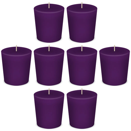 American Candle Lilac Votive Scented Candles by American Candle - Box of 8 - Made in the USA