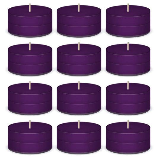 Lilac Scented Tea Lights Candles by American Candle - 12 Pack
