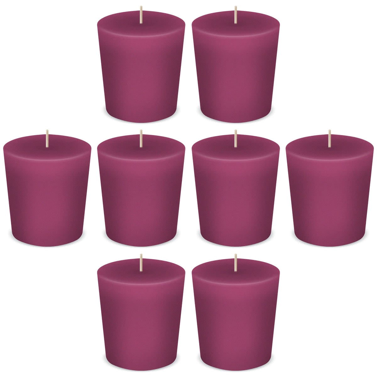 American Candle Liz Claiborne Votive Scented Candles by American Candle - Box of 8 - Made in the USA