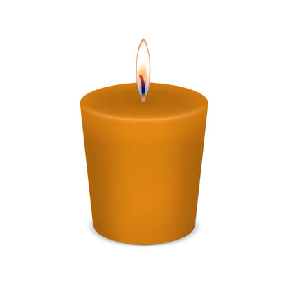 American Candle Mango Scented Votive Candle with Flame - Made in the USA