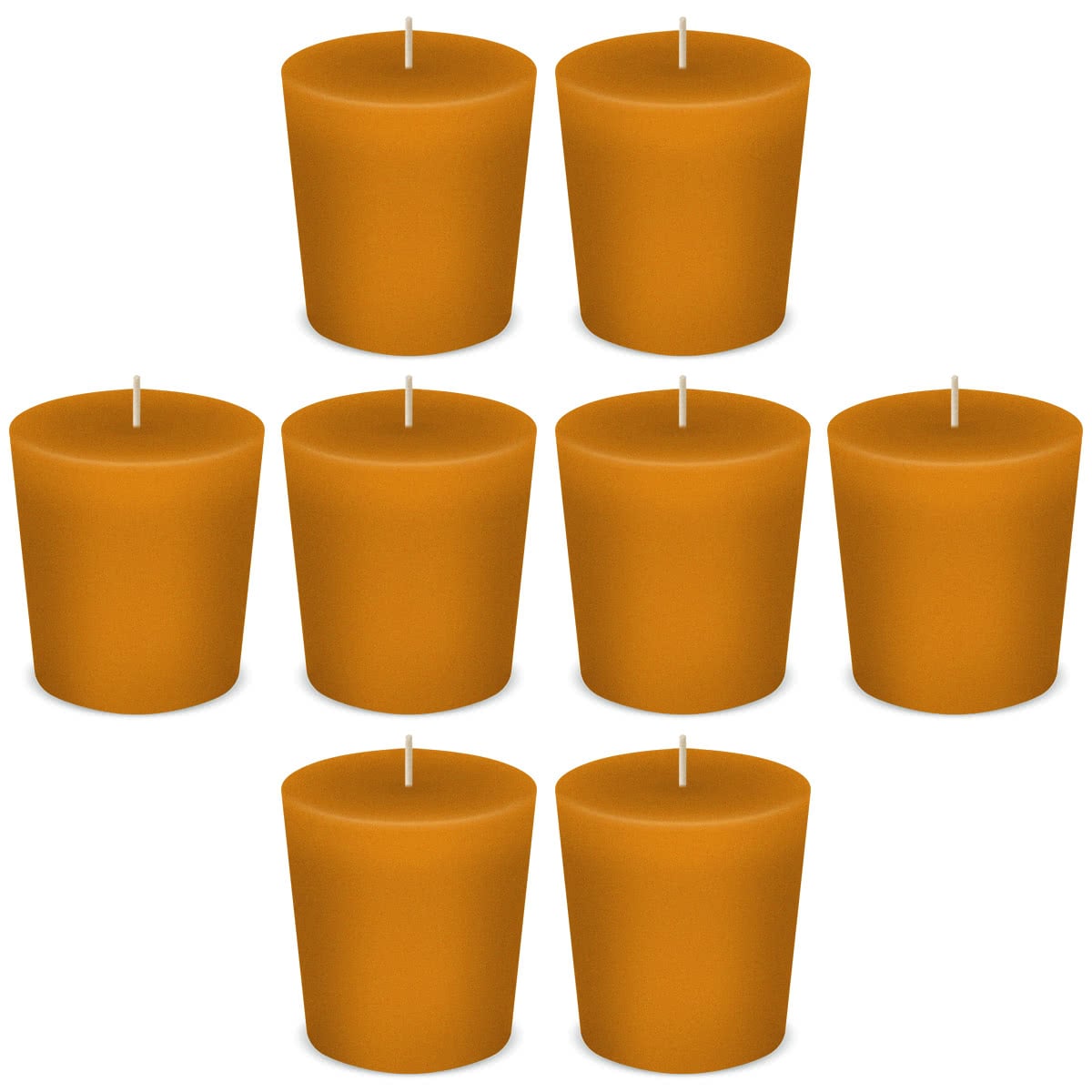 American Candle Mango Votive Scented Candles by American Candle - Box of 8 - Made in the USA