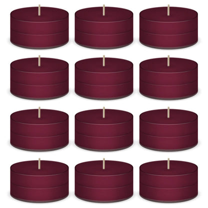 Mulberry Scented Tea Lights Candles by American Candle - 12 Pack