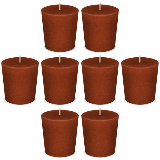 American Candle Mulled Cider Votive Scented Candles by American Candle - Box of 8 - Made in the USA