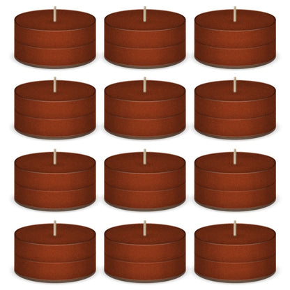 Mulled Cider Scented Tea Lights Candles by American Candle - 12 Pack