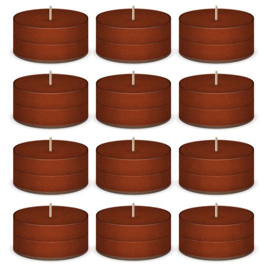 Mulled Cider Scented Tea Lights Candles by American Candle - 12 Pack