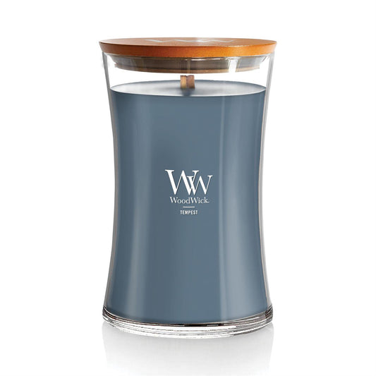 Tempest Scented Large Glass Jar Candle by WoodWick NW1759807