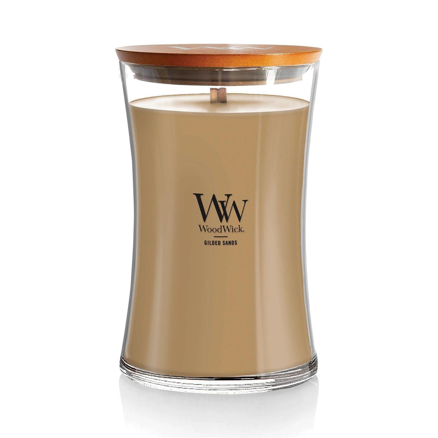 Gilded Sands Scented Large Glass Jar Candle by WoodWick NW1759811