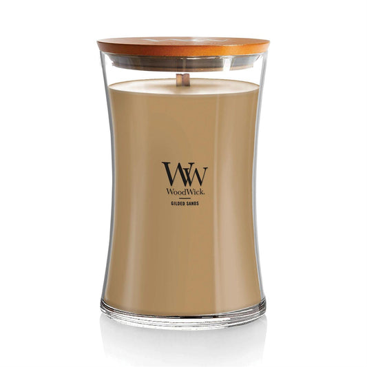 Gilded Sands Scented Large Glass Jar Candle by WoodWick NW1759811