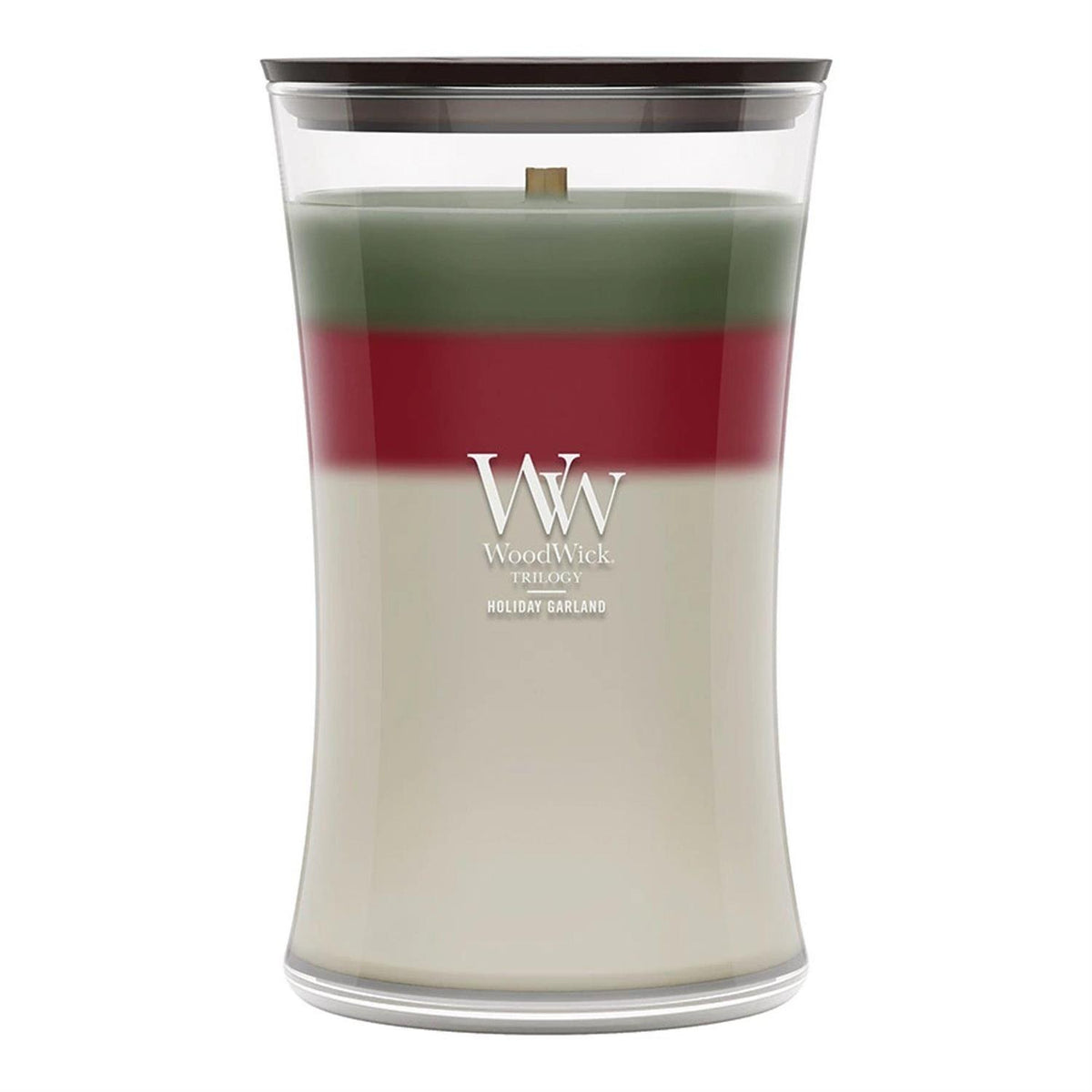Trilogy Holiday Scented Large Glass Jar Candle by WoodWick NW2252742