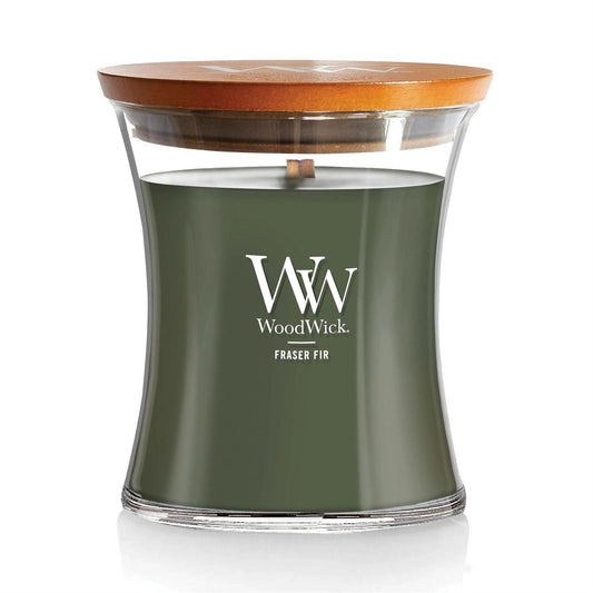 Fraser Fir Scented Medium Glass Jar Candle by WoodWick NW92175
