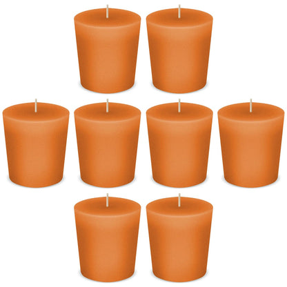 American Candle Orange Votive Scented Candles by American Candle - Box of 8 - Made in the USA