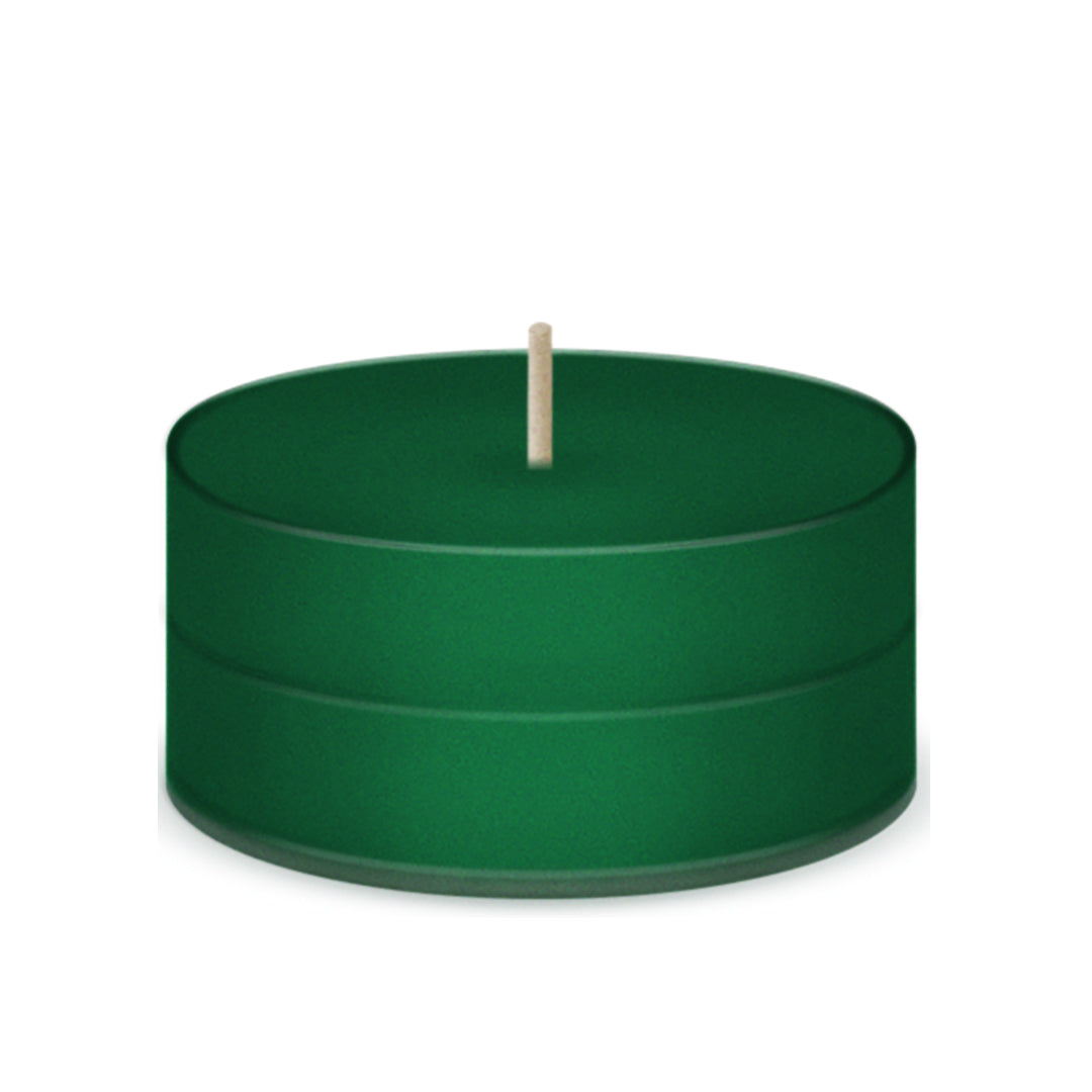 American Candle Pocono Pine Green Scented Tea Light Candle - Made in the USA