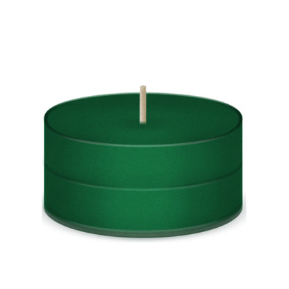American Candle Pocono Pine Green Scented Tea Light Candle - Made in the USA
