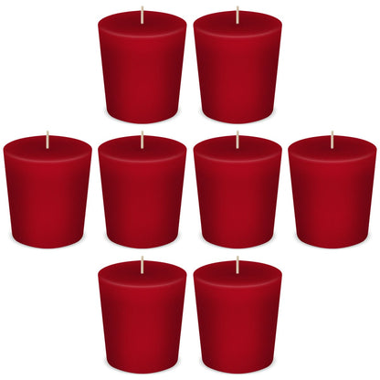 American Candle Pocono Pine Red Votive Scented Candles by American Candle - Box of 8 - Made in the USA