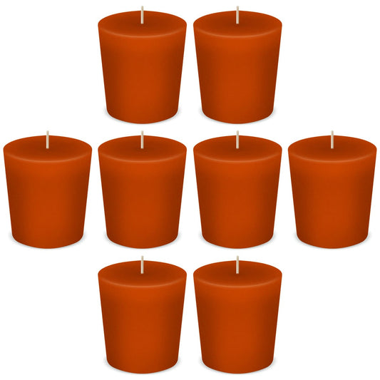 American Candle Pumpkin Votive Scented Candles by American Candle - Box of 8 - Made in the USA