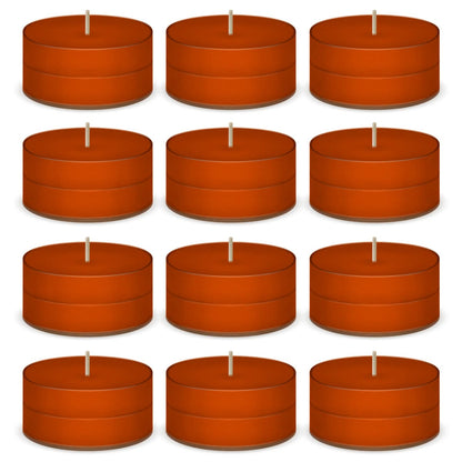 Pumpkin Scented Tea Lights Candles by American Candle - 12 Pack