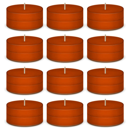 Pumpkin Scented Tea Lights Candles by American Candle - 12 Pack