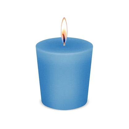 American Candle Rain Scented Votive Candle with Flame - Made in the USA