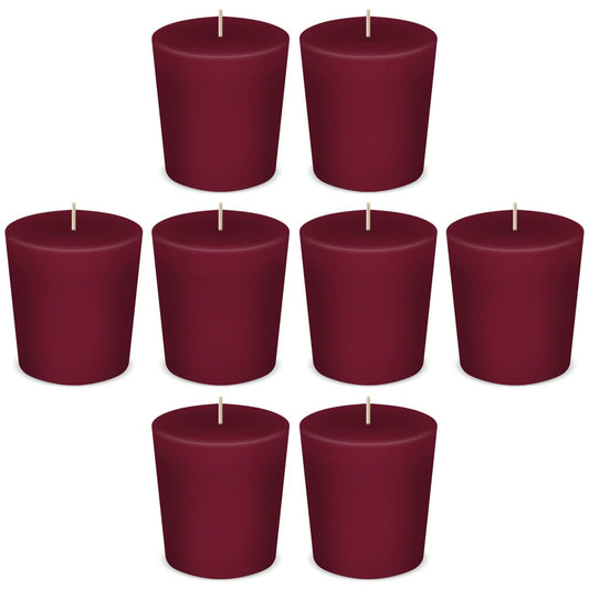 American Candle Raspberry Votive Scented Candles by American Candle - Box of 8 - Made in the USA