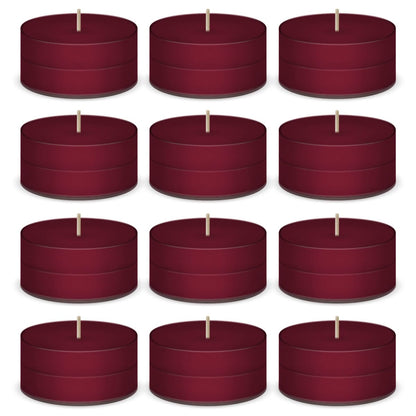 Raspberry Scented Tea Lights Candles by American Candle - 12 Pack
