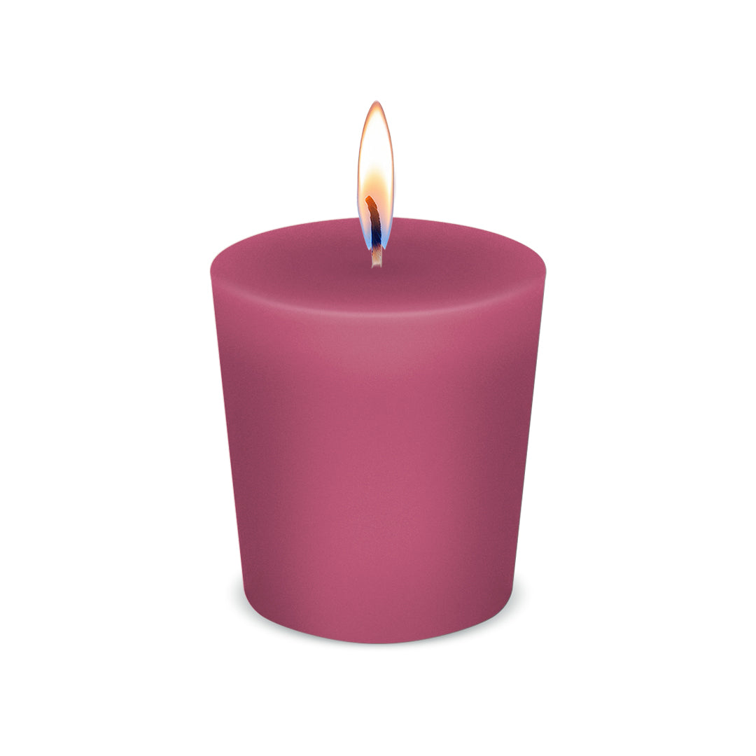 American Candle Shalimar Scented Votive Candle with Flame - Made in the USA